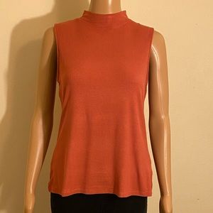 Apt 9 Ribbed Sleeveless Cowl Neck Top